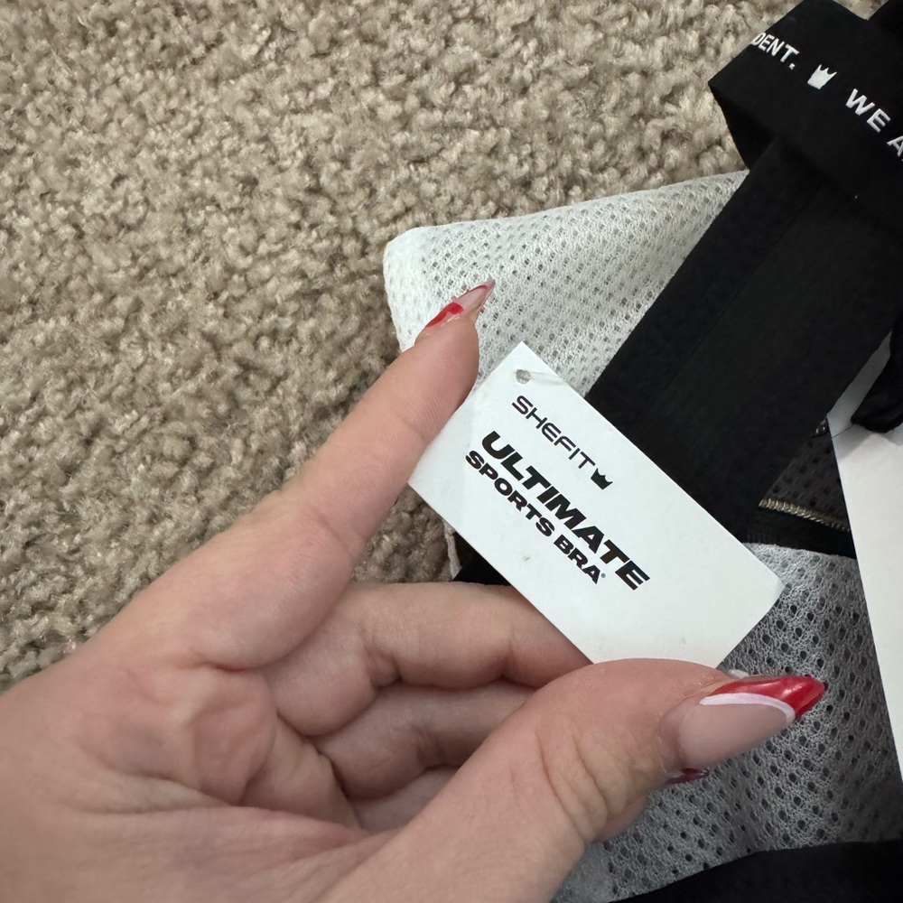 SHEFIT Black Ultimate Sports Bra - Picture 6 of 7